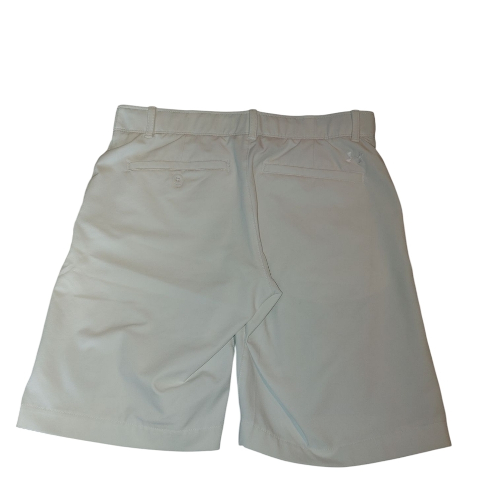 Under Armour White Bermuda Shorts Lightweight and Minimalist, Size 4 - Picture 4 of 10